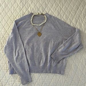 A new day light purple mock turtleneck sweater. Lightweight layering size M